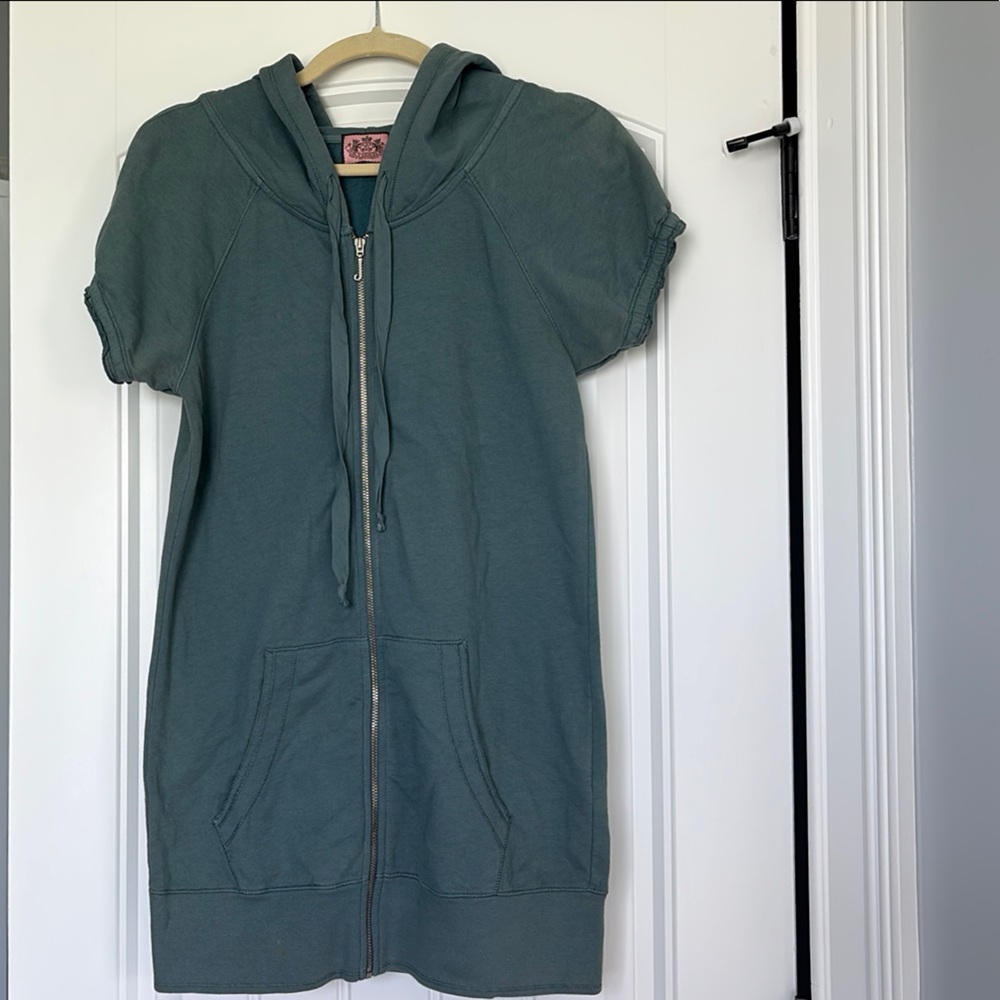 Juicy Couture Blue Hoodie Romper